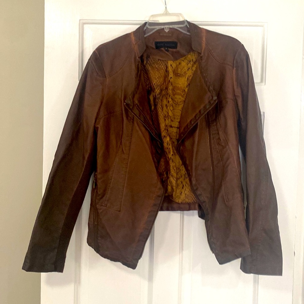 Leather jacket